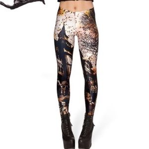 Blackmilk haunted house leggings